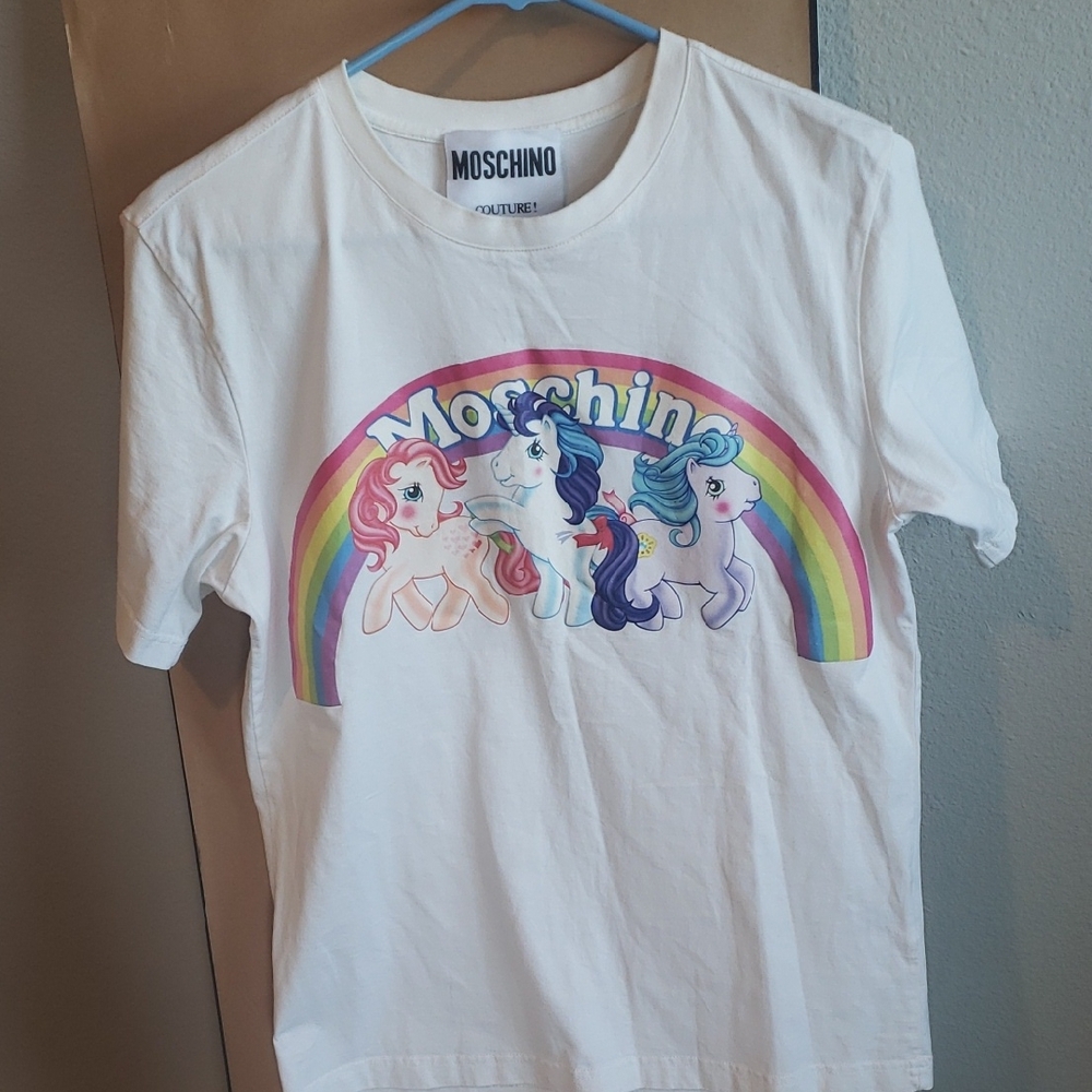 Moschino Couture Pony Tshirt Sz M